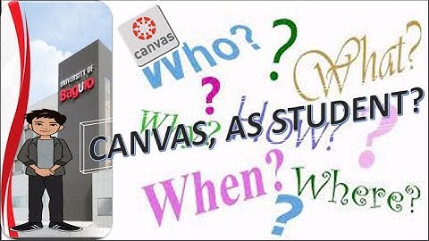 CANVAS LMS - STUDENT ORIENTATION TOUR