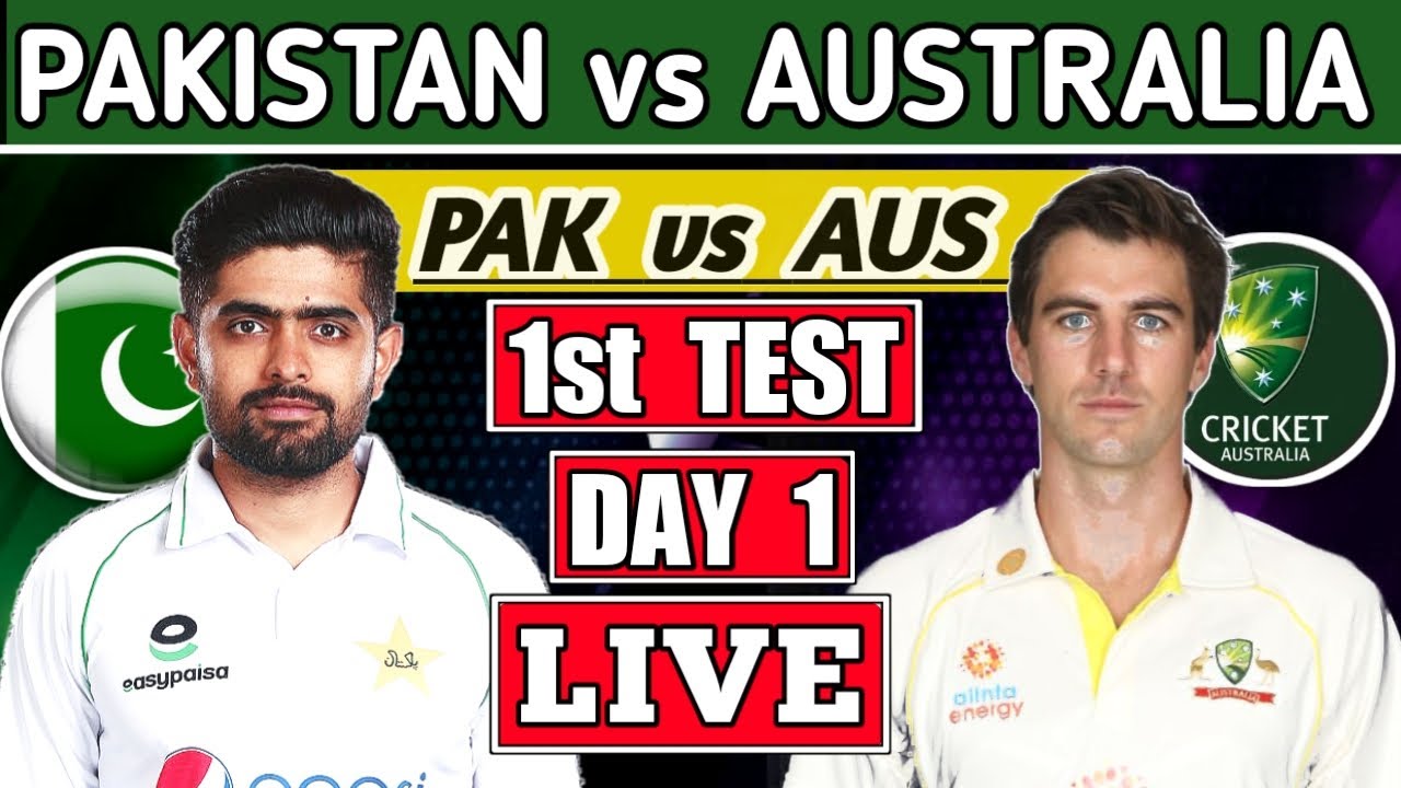 pakistan australia live match test