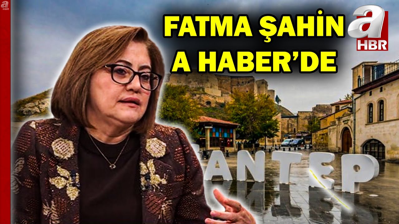 Gaziantep Büyükşehir Belediye Başkanı Fatma Şahin müjdeyi A Haber'de verdi: Emekli kart... | A Haber