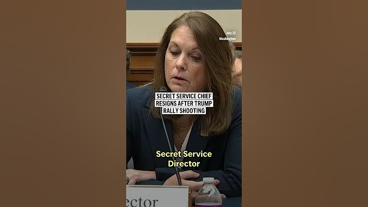 Secret Service chief resigns after Trump rally shooting