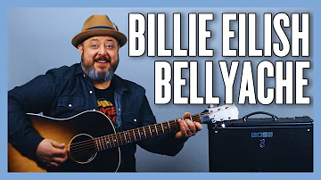Billie Eilish Bellyache Guitar Lesson + Tutorial