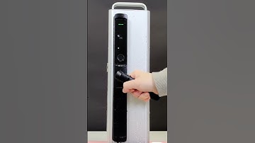 Stay Secure Rain or Shine! Waterproof Smart Lock for Peace of Mind #shorts