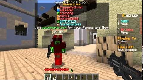 Hacker in Mine Strike (Mineplex)