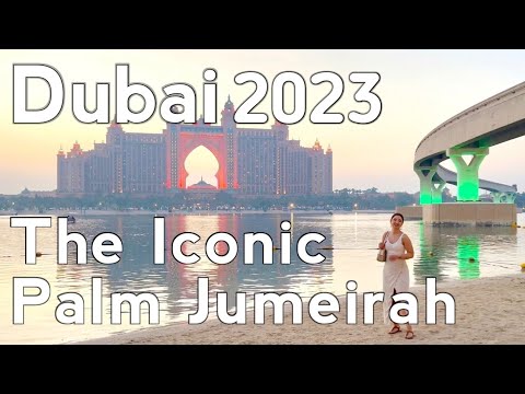 Dubai Twilight Walk 4K | The Pointe | The Iconic Palm Jumeirah | United Arab Emirates 🇦🇪
