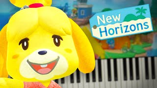 Animal Crossing: New Horizons Theme - Piano Tutorial chords