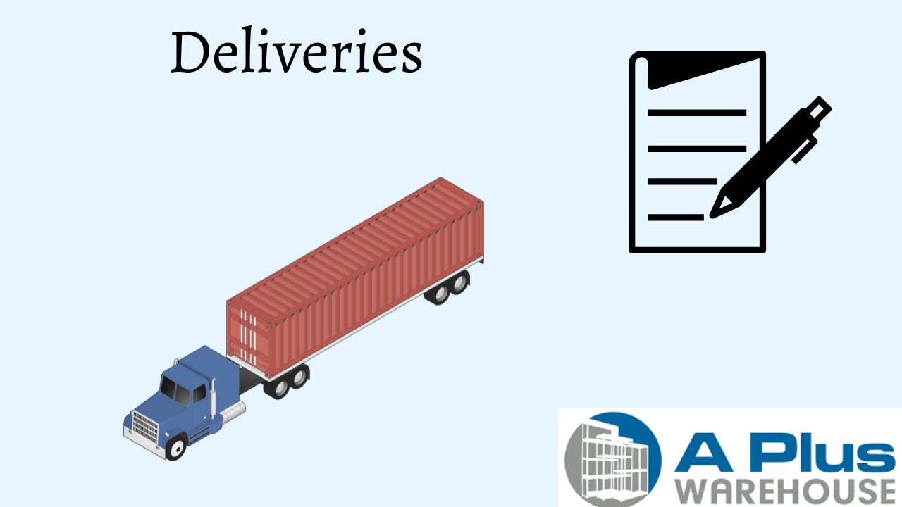 Deliveries at A Plus Warehouse YouTube
