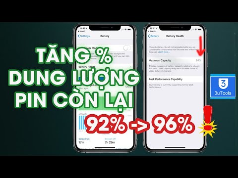 Thủ thuật tăng dung lượng pin hiện tại của iphone bằng 3uTools