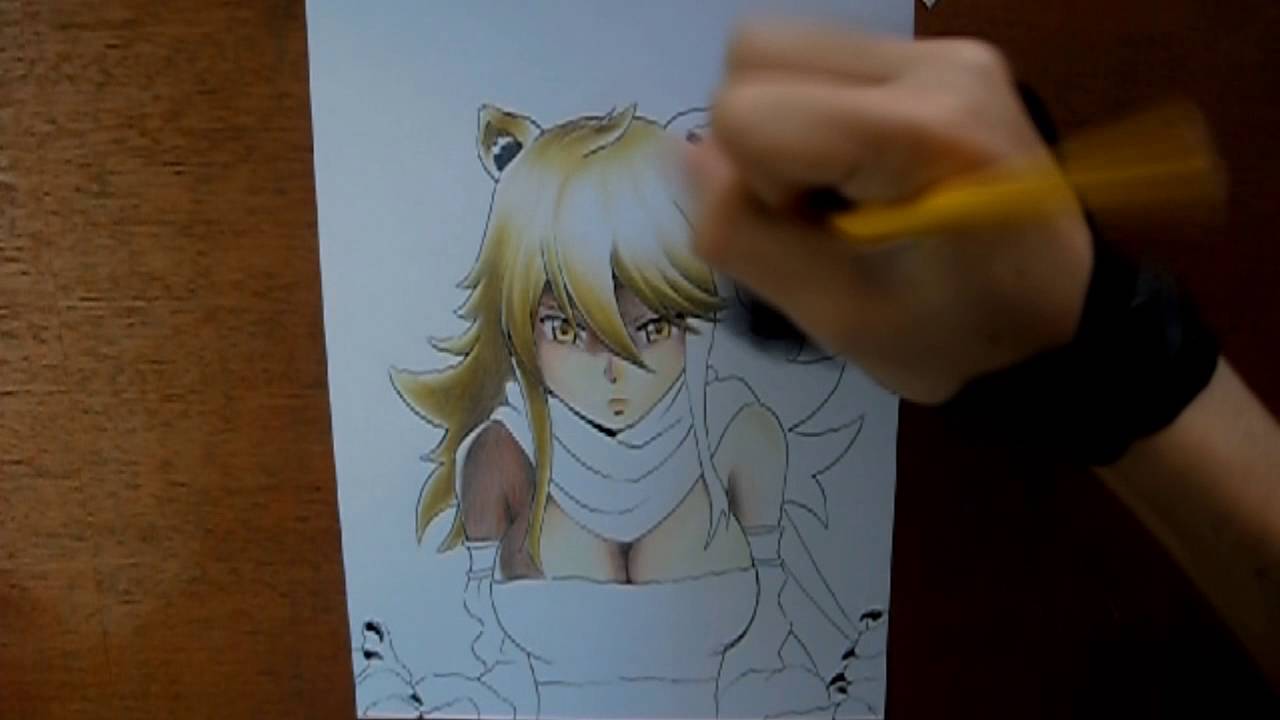 Speed Drawing Leone From Akame Ga Kill Youtube