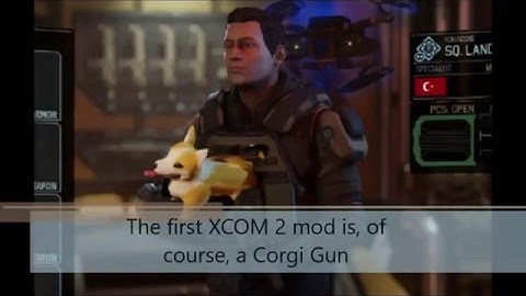 The first XCOM 2 mod is, of course, a Corgi Gun