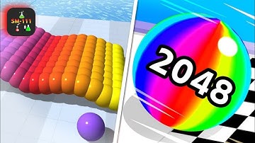 Ball Run 2048 || Canvas Run - All Levels Gameplay Walkthrough Android iOS