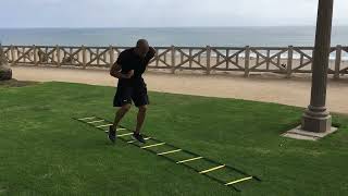 Mastering the Lateral Two-Foot In, Two-Foot Out Ladder Drill