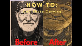 How To Carve Photos Into Wood With Angled Lines, Full Step By Step Guide
