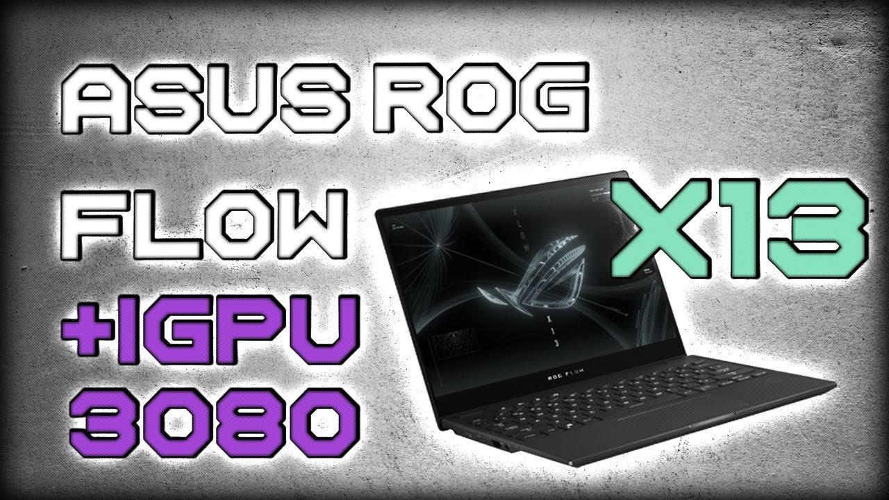 CES 2021 – Asus annonce le ROG Flow X13, un PC portable gaming 2