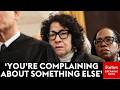 'That's Not What You're Challenging': Sonia Sotomayor Calls Out Lawyer's Judicial Review Argument