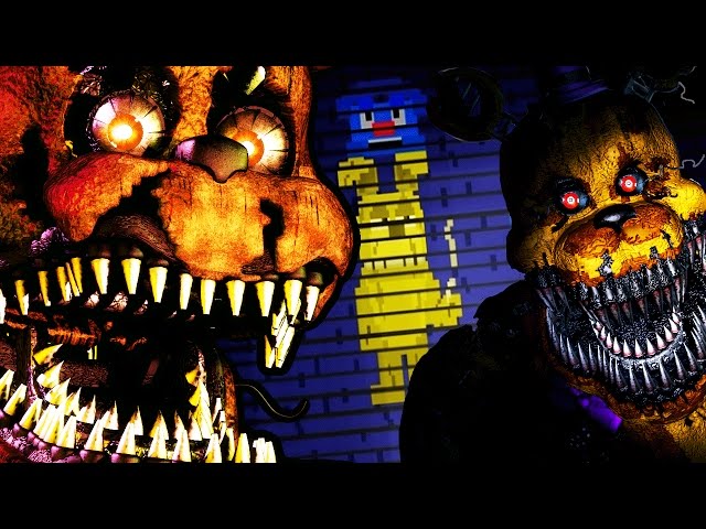 fnaf 4 nightmare animatronics by pokemonlpsfan 