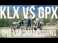 KLX250 vs Chinese Knock-Off! || One Lap Impressions