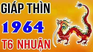 Tuổi Giáp Thìn 1964 Tháng 6 Nhuận Năm 2025 Ất Tỵ