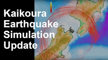 Kaikoura Earthquake simulation update