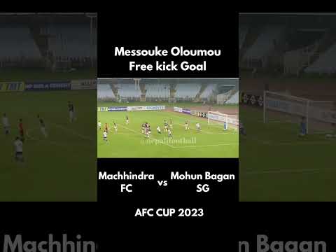 Messouke Oloumou free kick against Mohun Bagan SG #goals #machhindrafc Messouke Oloumou free kick against Mohun Bagan SG #goals #machhindrafc Thumbnail