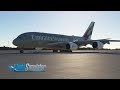 Microsoft Flight Simulator Airbus A380 from Los Angeles to San Diego
