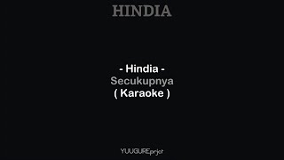 Hindia - Secukupnya ( Karaoke - Remake )