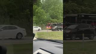 Dewey Fire Company Rescue 13 responding for a crash #shorts #firetruck #firefighter