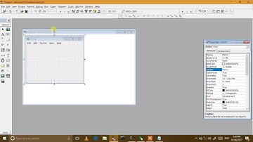 menu and submenu create in visual basic in hindi