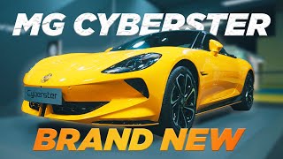 MG CYBERSTER | BETTER than the TESLA ROADSTER?!