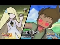POKEMON SUN AND MOON TRAINER LUSAMINE VS BROCK (POKEMON MULTIVERSE)