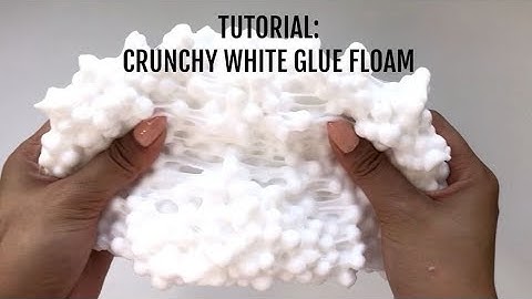 Slime Tutorial IG: Crunchy White Glue Floam