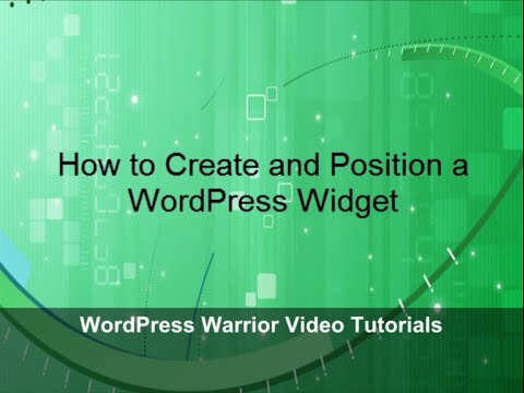 WordPress Training Perth – Enhance a Web Page’s Value Using Widgets