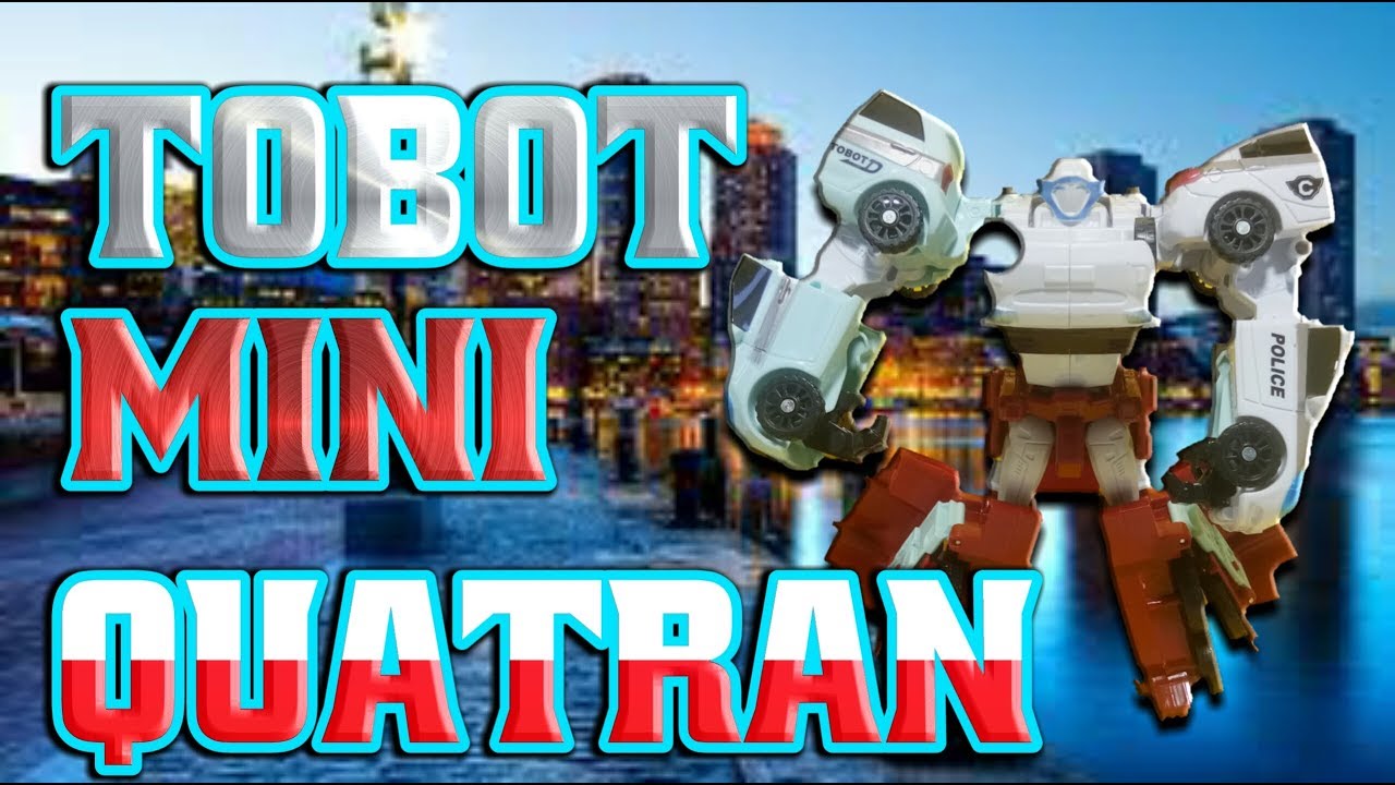 Mini Tobot Quatran ini adalah gabungan dari 4 karakter tobot yaitu Tobot D,C,R dan W.. 