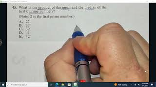 Q45   ACT Math   June 2018 Form A11