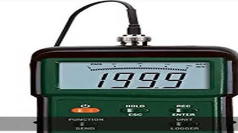 Extech 407860 Heavy Duty Vibration Meter, 39 Inch