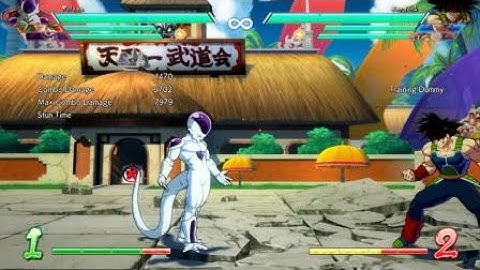Frieza combo with Broly and Cooler assist