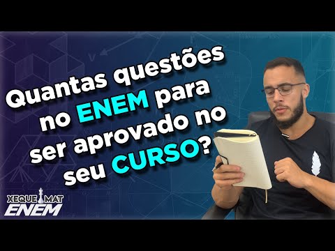 Vídeo: Quantas perguntas você precisa acertar para passar no CST matemático?