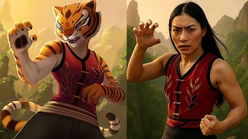 Kung Fu Panda Characters in REAL LIFE | AI Art Transformation