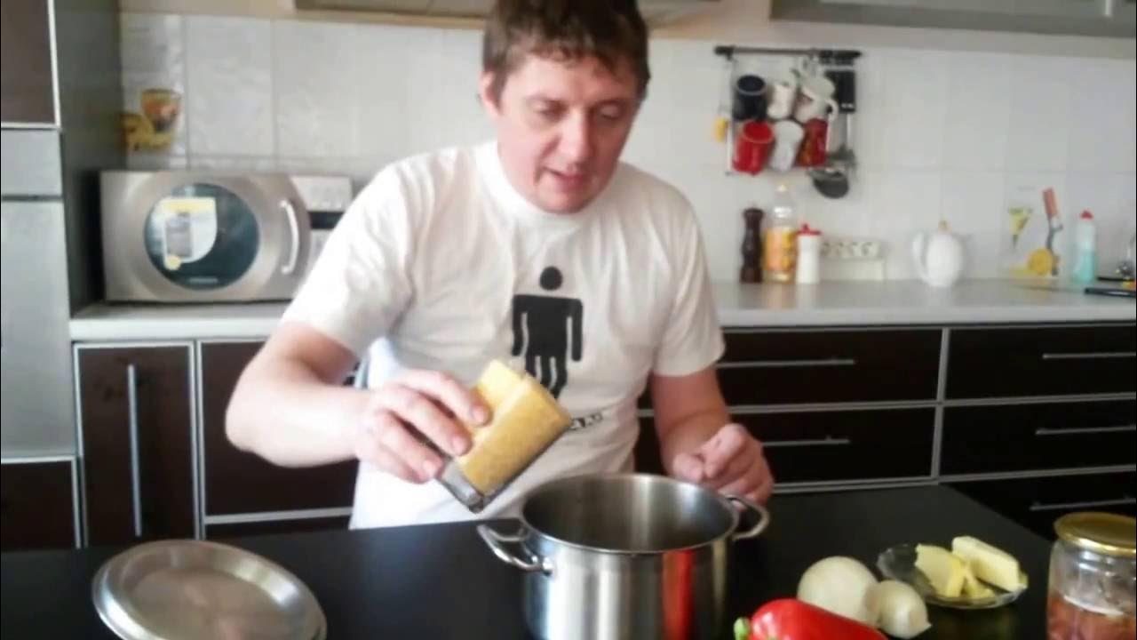 Кукурузная каша с тушенкой, премиум вкус! - YouTube