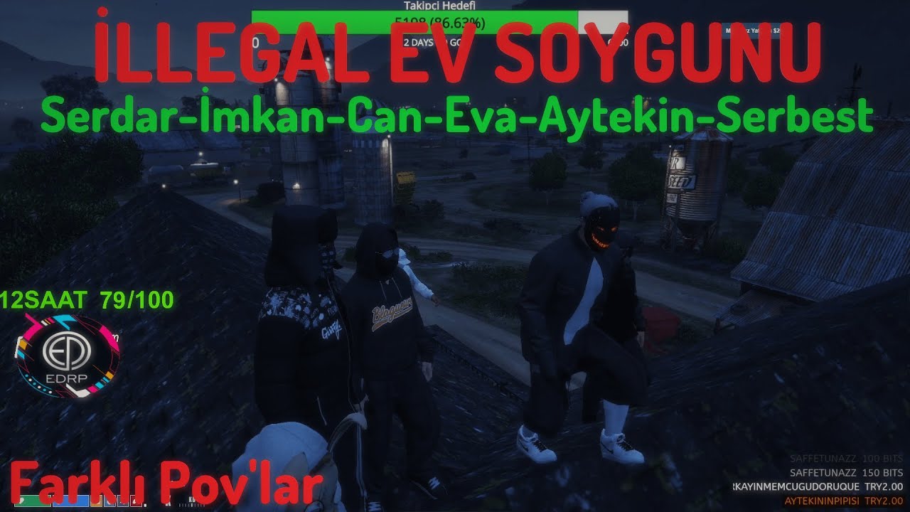 EDRP l Sıfır Kayıpsız Kaliteli İllegal Ev Soygunu Serdar-İmkan-Can-Eva-Aytekin-Serbest