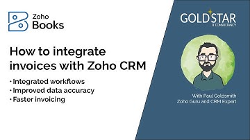 How to integrate invoices between Zoho Books and Zoho CRM