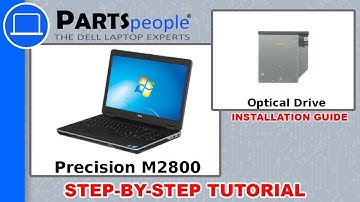 Dell Precision M2800 (P29F001) Optical Drive How-To Video Tutorials