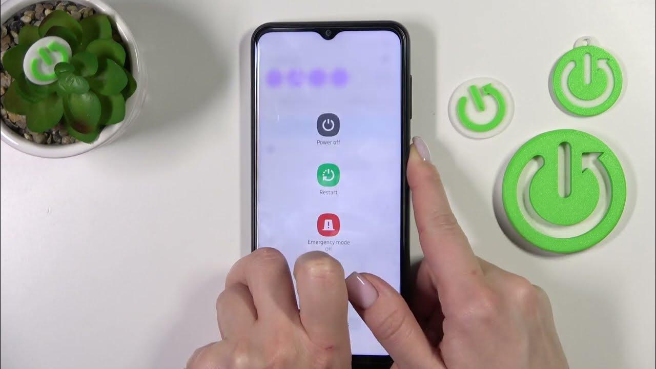 How to Switch Off Samsung Galaxy A23? | Power OFF Samsung - YouTube