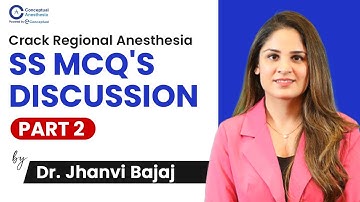 Crack Regional Anesthesia SS MCQ