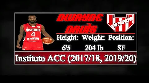 Dwayne Davis - Instituto ACC Highlights