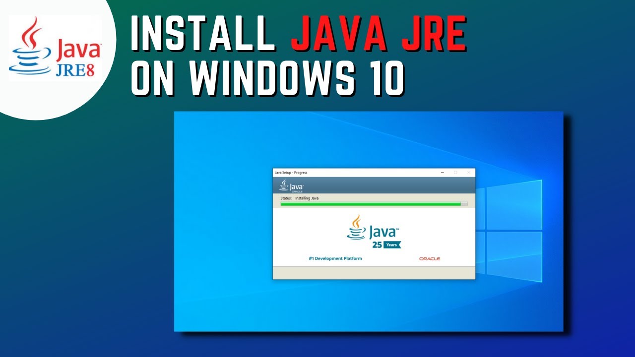 java install windows 10