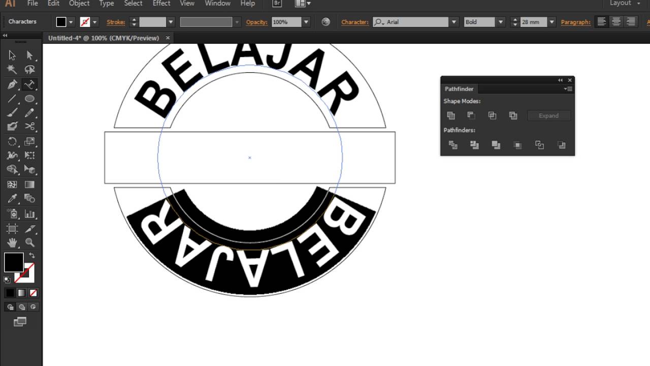  Cara  Membuat Desain  Stempel  Di  Adobe Illustrator YouTube