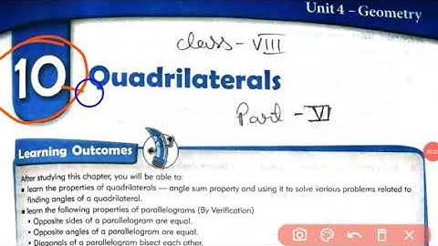 Class 8 math cbse | Chapter 10 Quadrilaterals Part 6 | mkd agrim academy