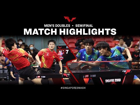 Yukiya Uda/Shunsuke Togami vs Fan Zhendong/Wang Chuqin | MD SF | Singapore Smash 2023