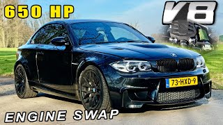650HP BMW 1M V8 // 330KMH REVIEW on AUTOBAHN