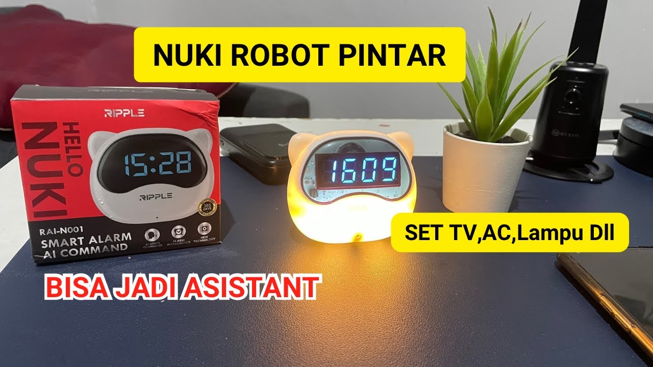 NUKI ROBOT PINTAR DARI RIPPLE - YouTube